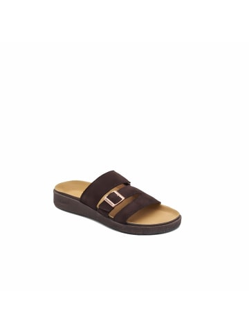 Blundstone Sandale "2696 Deepest Brown Suede (Aerocork Sandal)" in Braun