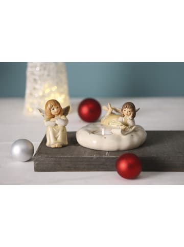 Goebel Engel " Verträumtes Engelchen " in Champagner