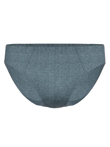 Seidensticker Slip 6er Pack in Schwarz/Blau