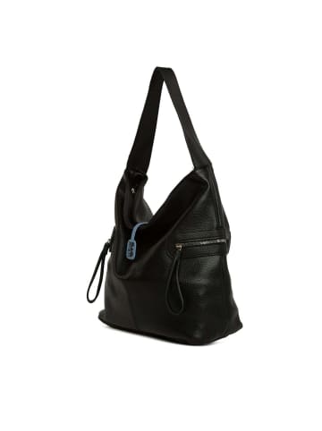 BAGmori Schultertasche in Schwarz