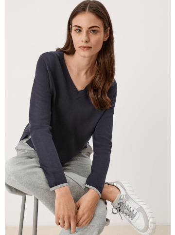 s.Oliver Pullover langarm in Blau