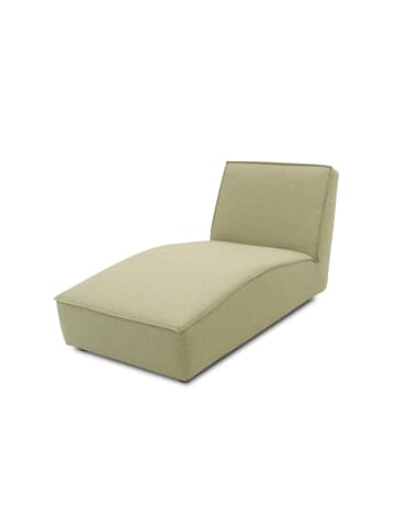 58 aufm Kessel GARTENLOUNGE Liege Brunhilda 76x82x171 mit Outdoorbezug in grün