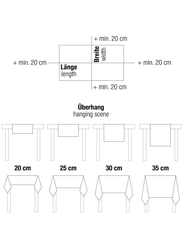 Sander Tischläufer Loft in terra