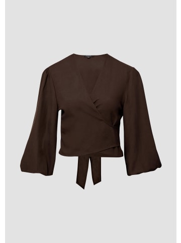 comma Bluse in 8850_mokka