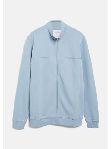 s.Oliver Sweatshirt Jacke in 5030_hellblau