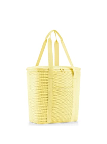 Reisenthel thermo shopper - Kühltasche 38 cm (twist powder blue) in mesh lemon