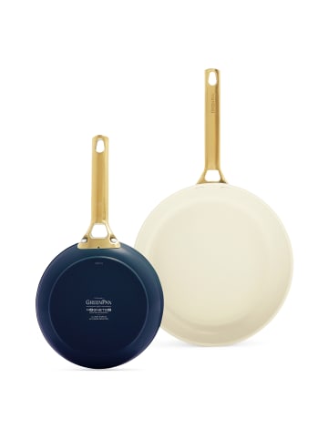 GREENPAN Pfannen-Set Padova Reserve (CC008492-001) 20+26cm Set in blau