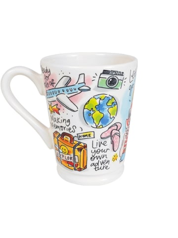 Blond Amsterdam XL-Becher Liebe zum Reisen in Bunt - 500 ml