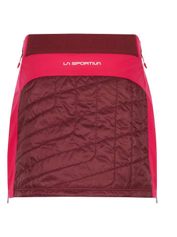 LA SPORTIVA WWARM UP PRIMALOFT SKIRT in Rot