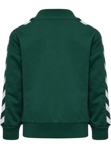 Hummel Kinder Trainingsanzug "Mini Reg Chevron Set" in Grün