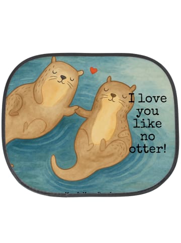 Mr. & Mrs. Panda saugnapf sonnenschutz Otter Hände halten Design... in Weiß