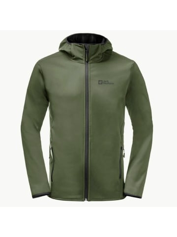 Jack Wolfskin Funktionsjacke BORNBERG HOODY M in Grün