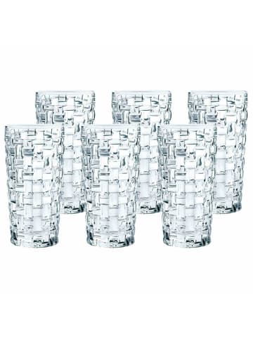 Nachtmann 6er Set Longdrinkgläser Bossa Nova 395 ml transparent in transparent