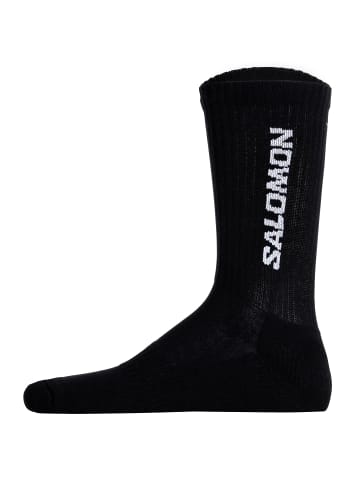 SALOMON Socken 3er Pack in Schwarz