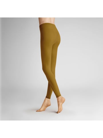 Hudson Feinstrumpfleggings Micro 50 hautfreundlich in ocher yellow