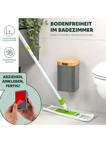 bremermann Wand-Kosmetikeimer 3L Grau