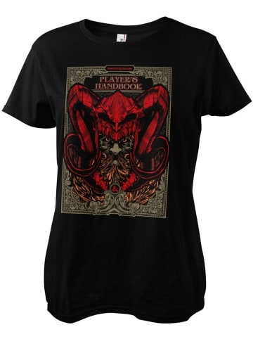 Dungeons And Dragons Shirt "D&D Player Handbook" in Schwarz