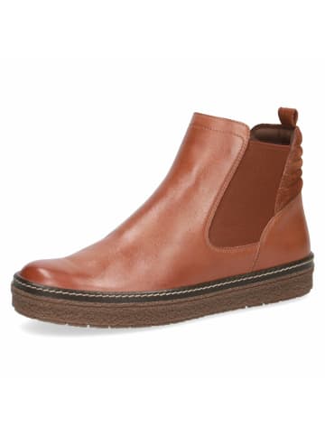 Caprice Stiefeletten für Damen in cognac