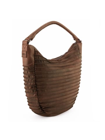 FREDs BRUDER Riffeltier S Schultertasche Leder 33 cm in toffee