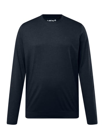 Men Plus Kurzarm T-Shirt in navy blau