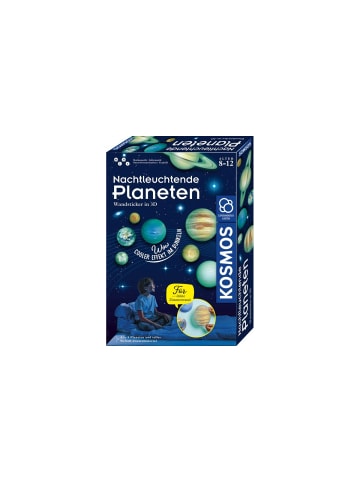 Kosmos Wandsticker Nachtleuchtende Planeten, 3-dreidimensionalen Sticker, 6-12 Jahre