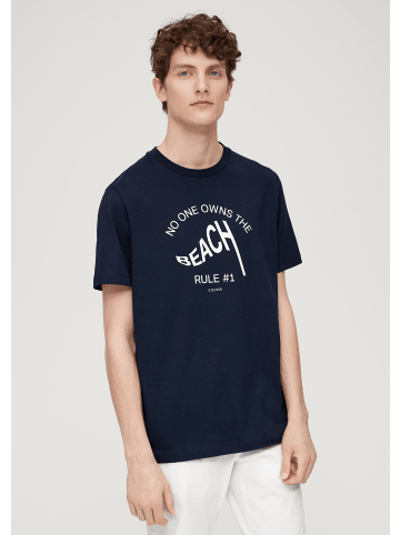 s.Oliver T-Shirt kurzarm in Blau