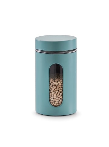 Zeller Glasbehälter für lose Produkte, 900 ml in Blau, Ø 10 cm