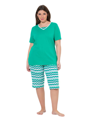 Ulla Popken Pyjama in mintgrün