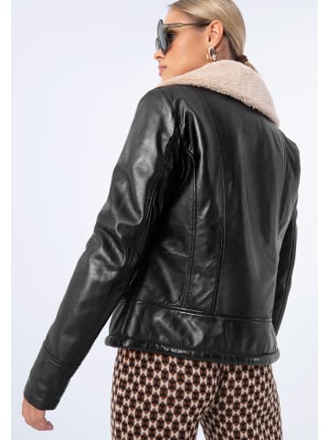Wittchen Natural leather jacket in Dark brown