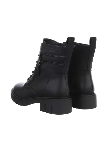 Ital-Design Stiefelette in Schwarz