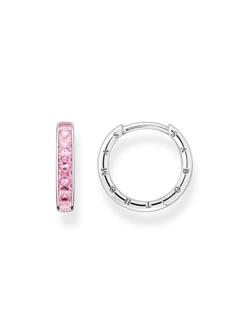 Thomas Sabo Creolen in silber, pink