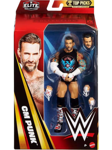 Mattel WWE Elite Collection Top Picks Actionfigur + Zubehör 15 cm Wrestling 8+ JHV13