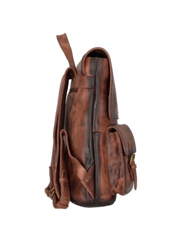 Greenland Nature Mascu & Line Rucksack Leder 39 cm braun