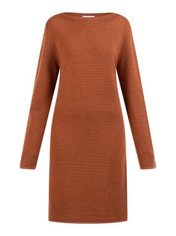usha WHITE LABEL Damen Strickkleid in Fuchsrot