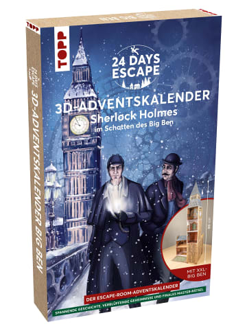 Frech 24 DAYS ESCAPE 3D-Adventskalender - Sherlock Holmes im Schatten des Big Ben |...