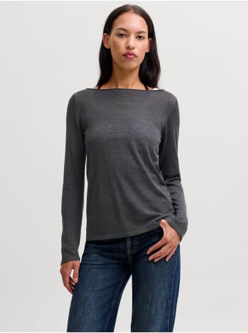 JJXX Strick-Shirt in Dark Grey Melange