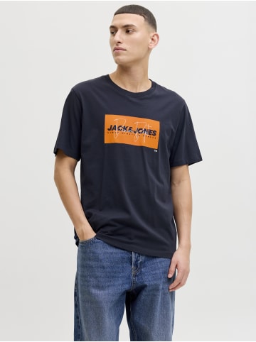 Jack & Jones T-Shirt in marine orange - 0004