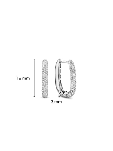 Ti Sento Milano Ohrringe The Classic Creole in silber