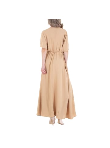 Ital-Design Kleid in Beige