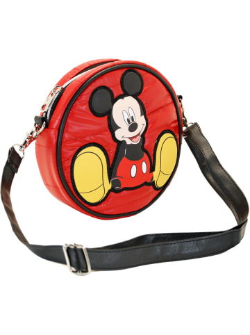 Disney Umhängetasche Mickey Mouse Shoes-Padding Round in rot