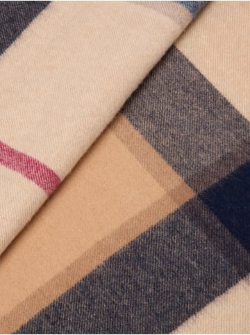 Barbour Schal Rosefield in beige blau - 0003