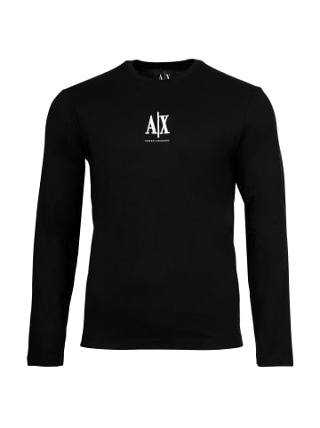 Armani Exchange Longsleeve 1er Pack in Schwarz