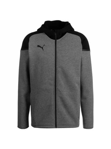 Puma Sweatjacke teamCUP Casuals Hooded Jkt in Grau