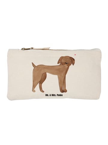 Mr. & Mrs. Panda Menschrmäppchen Hund Dogge ohne Spruch in Weiß