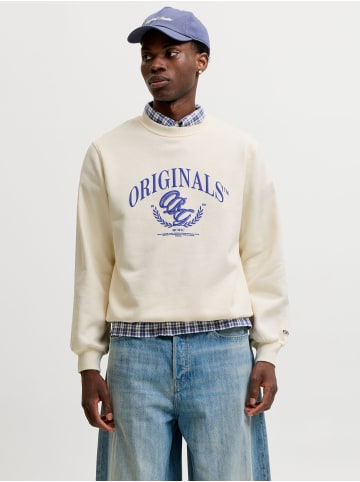 Jack & Jones Sweatshirt in Whisper White