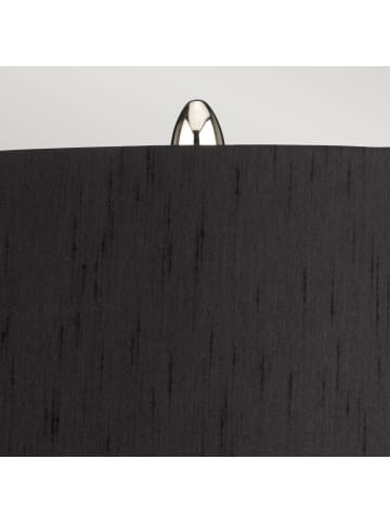 Licht-Erlebnisse Tischlampe (B)30 x (L)30 x (H)56.2 cm in Schwarz Silber Nickel poliertSchwarz Silber Nickel poliert