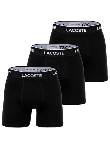 Lacoste Boxershort 3er Pack in Schwarz