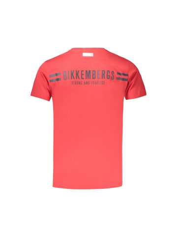Bikkembergs Rot Baumwolle Herren T-Shirt