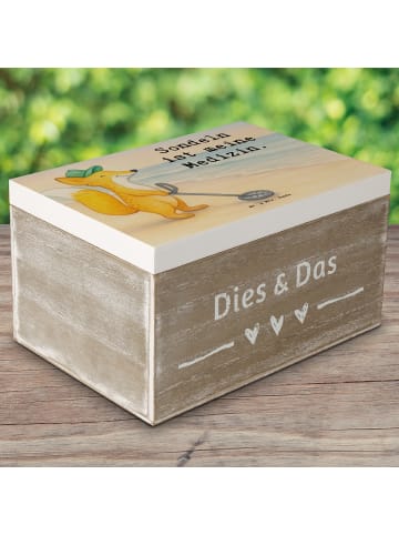 Mr. & Mrs. Panda Aufbewahrungsbox Fuchs Metalldetektor Design mi... in Weiß