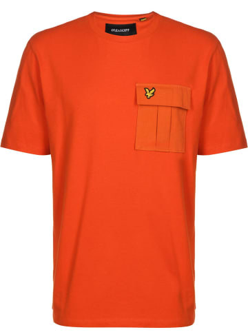 Lyle & Scott T-Shirts in burnt orange